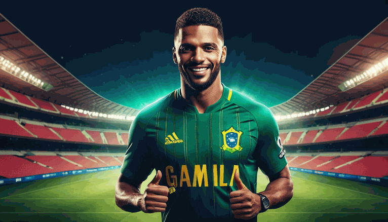 Imagem promocional da plataforma oficial do cassino